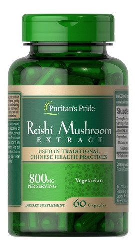 Puritan's Pride | Reishi Mushroom Extract | 800mg | 60caps