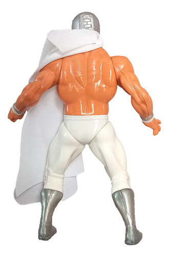 Luchador Axel Figura De Acción Enmascarado Gris