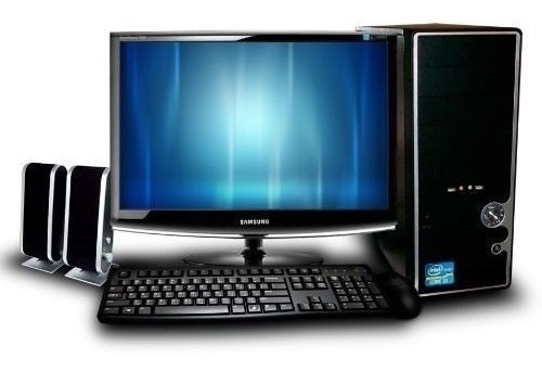 Computadora Completa Intel Core 2 Duo 4gb +lcd 19  (Reacondicionado)