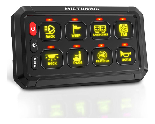 Botonera Universal Inalambrica Mictuning P1 8 Botones