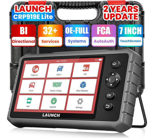 Escaner Automotriz Launch X431 Crp919e Lite Bidireccional 32