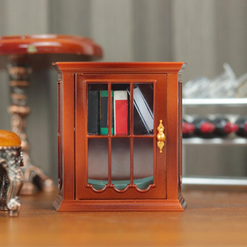 Librería Mini 1/12 Paisaje Sala De Estar Casa De Estilo B