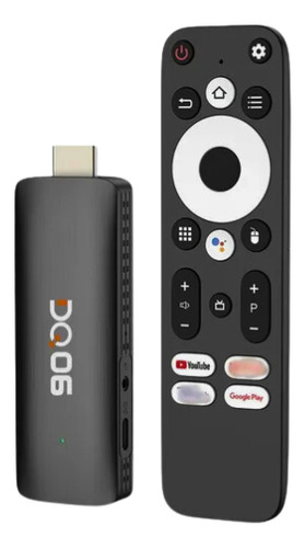 Tv Stick Dq06 2gb 16gb Android 12 8k Bt Por Voz Smart Tv Box