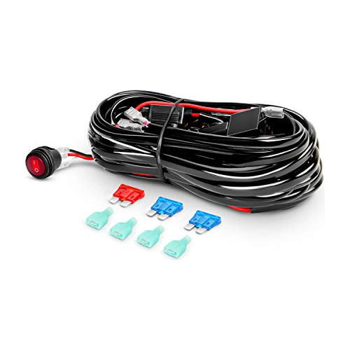 Kit De Arnés De Cableado De Barra De Luces Nilight Led 12v O