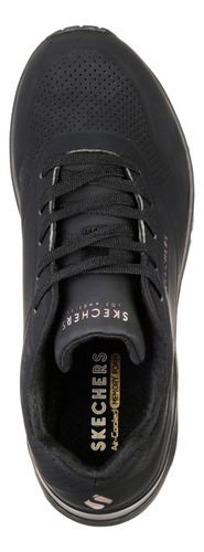 Zapatos Skechers Uno - Stand On Air Negro Para Mujer