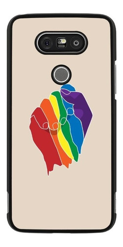 Funda Protector Para LG G5 G6 G7 Lgbt Pride Love Amor 02 N