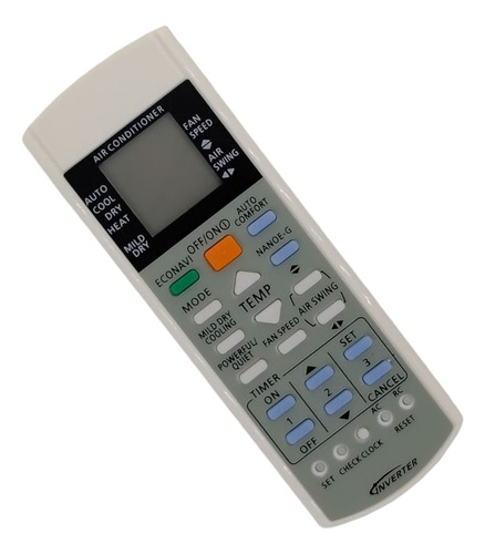 Control Remoto Para Mini Split Panasonic Modelo A75c4039