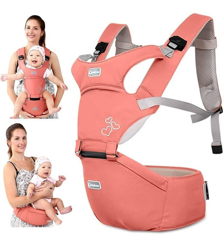 Cangurera Portabebé 3-36 Meses 20kg Ergonómico Multifuncinal