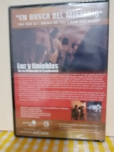 Dvd Luz Y Tinieblas / F. Jimenez Del Oso Y J.j. Benitez (Usado)
