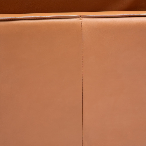 Sofa 3c Sinatra Cuero Cognac Form