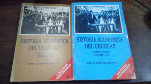 Libro  Historia Economica Del Uruguay 2 Tomos