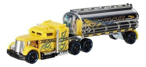 Carro Miniatura Hot Wheels Track Fleet Colecionável Mattel Cor Fuel & Fire
