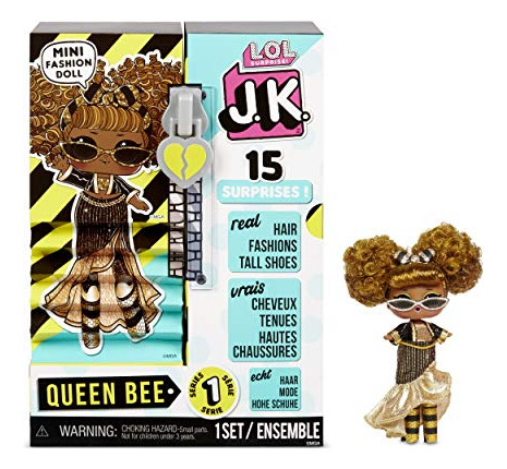 Lol Sorpresa Jk Mini Moda Muñeca Queen Abeja Con 15 Vdzra