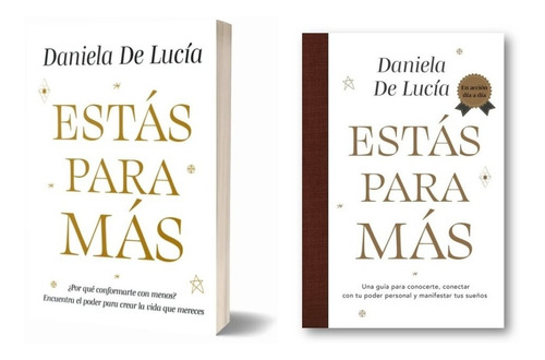 * Combo Estas Para Mas * Libro + Diario Daniela De Lucia