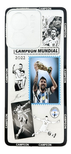 Funda Tpu Diseño Campeon 2022 Para Moto Edge 40 Comun