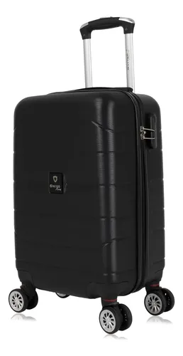 Mala De Bordo 10kg Pequena Tokio Swiss Move Preto Bordo P