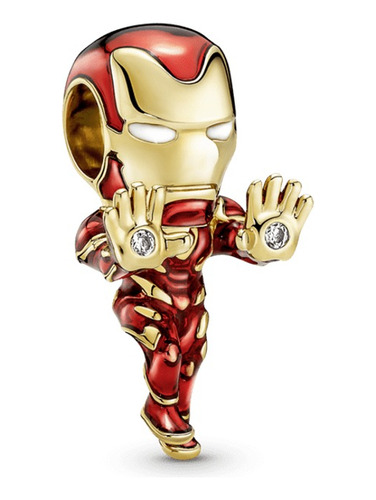 Charm Iron Man Avengers Marvel Plata Dije Pandora (outlet)