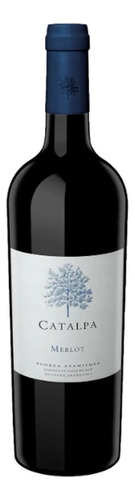 Vino Tinto Catalpa Merlot  Bodega Atamisque 750ml