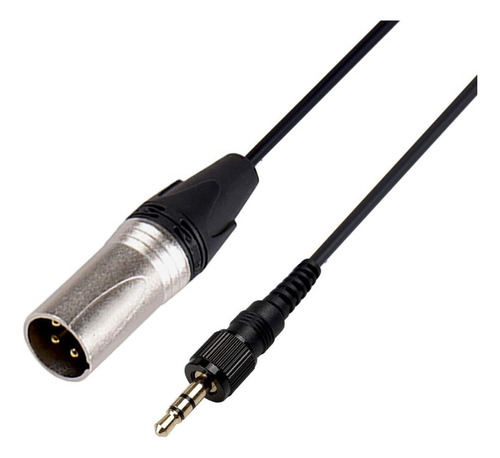 Cabo Audio Mic 3.5mm Trs P/ 3pin Xlr P/ Sony Uwp V1 D11 D21