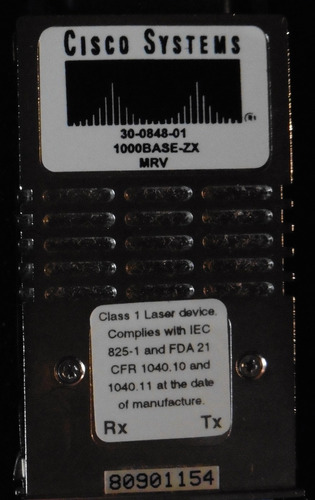 Gbic 1000base-zx Cisco Systems X4 Unidades Oportunidad