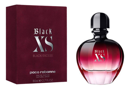 Black Xs para ella Paco Rabanne Feminino Edp 80 ml
