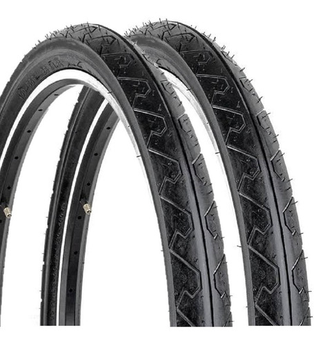 Par Pneu Para Bike Aro 26 X 1.95 Kenda K90 Slick 50-559 Pto Cor Preto