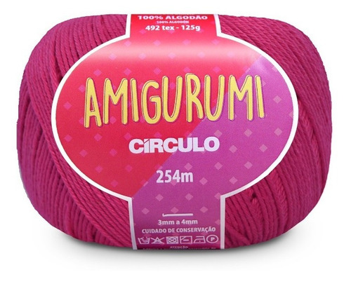Fio Amigurumi - Circulo - Artesanato Em Croche E Trico Cor 3754-ROSA PINK