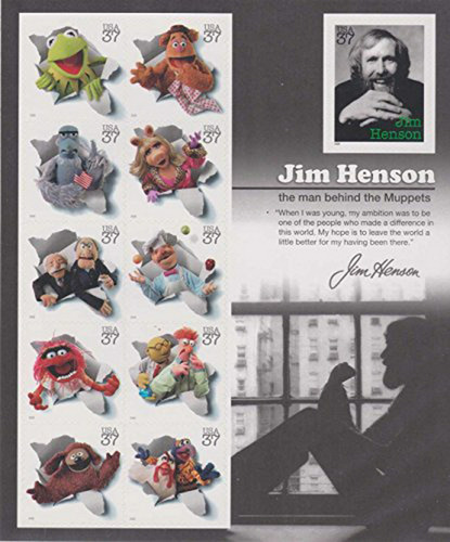 Estampillas Jim Henson Y Los Muppets.