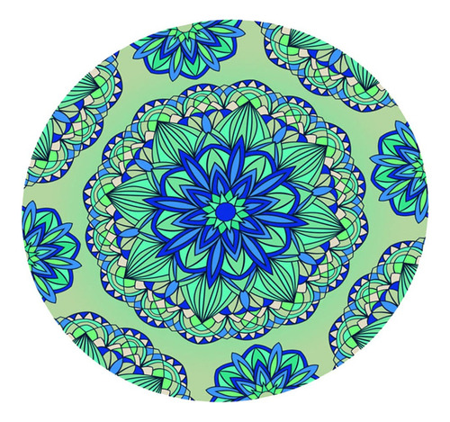 Cubierta De Mesa Boho Mandala De 48 Pulgadas De Estilo 3