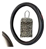 Comprar Cubre Volante Detalle Brillos+ Bolsita Animal Print- Mujer
