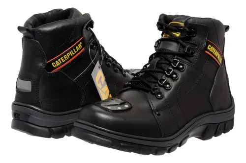 Bota Cat Motocycle Cuero Legitimo