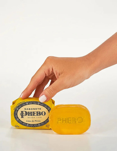 Jabón Phebo Lima Da Pérsia 90 Gr