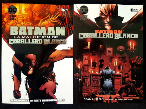 Imagen 1 de 4 de Pack Batman - Caballero Blanco Y La Maldicion - Ovni Press