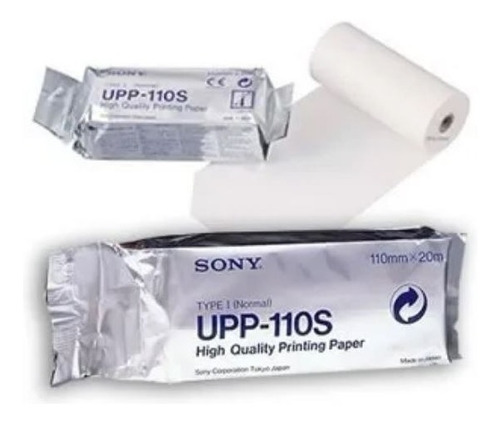 Papel Ecografico Videoprinter Upp110s Sony Caja X10 Rollos