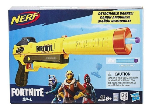 Pistola Nerf Fortnite Sneaky Springer Sp-l Hasbro