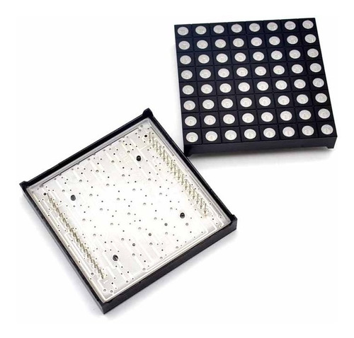 Matriz Rgb 5mm 8x8 Ánodo Común 2088rgb-5