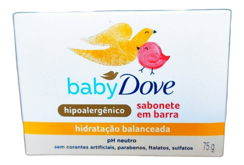 Linha Dove Bebe Glicerina Suave Para Recem-nascidos Completo Cor Amarelo