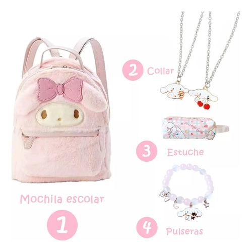 Bag Mochila Jk Mochila Lolita De Peluche