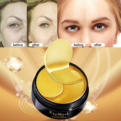 Mascara Para Los Ojos 60 Pcs Parches Ojos, Parches Ojeras