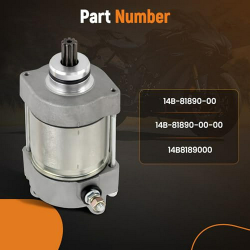 Motor De Arranque Compatible Con Yamaha Yzf