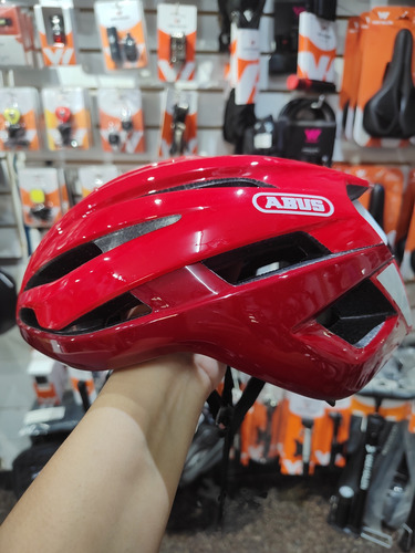 Casco Bicicleta Abus Stormchaser Blaze Red M