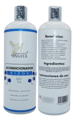 Acondicionador Rizos 1l Definición Suavidad Y Nutre