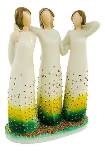 Figura De Hermana, Estatua Para Niñas, Escultura Decorativa