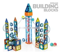Comprar Set De Bloques De Construcción Imantados De 143 Piezas
