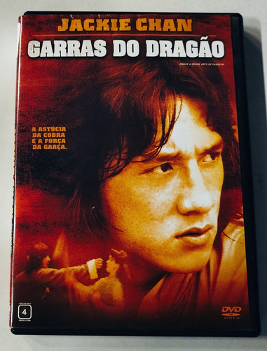 Dvd Garras Do Dragão (jackie Chan)