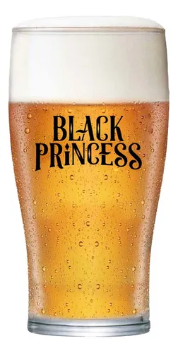 Copo De Cerveja Black Princess Blond Weiss Cristal 568ml
