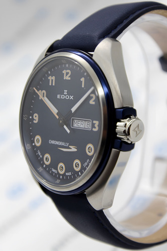 Reloj Edox Chronorally Hombre 84301.3bucbubeb