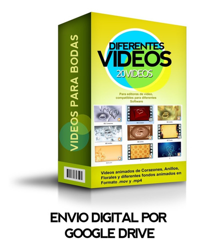 Recursos Video, 20 Fondos Animados Para Bodas En .mov Y .mp4