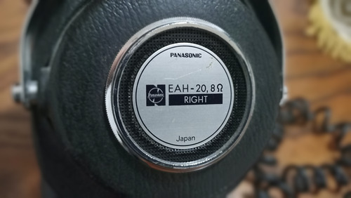 Audifonos Panasonic Vintage Negro (Usado)
