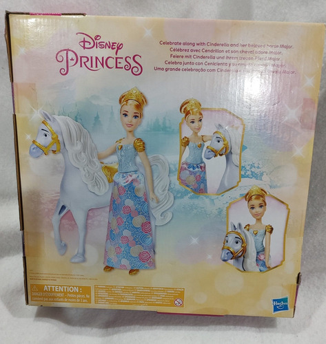 Cenicienta Y Mayor Su Caballo Disney Princesas Nuevos